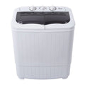 Portable 14.3lbs Washing Machine with Drain Pump P9632