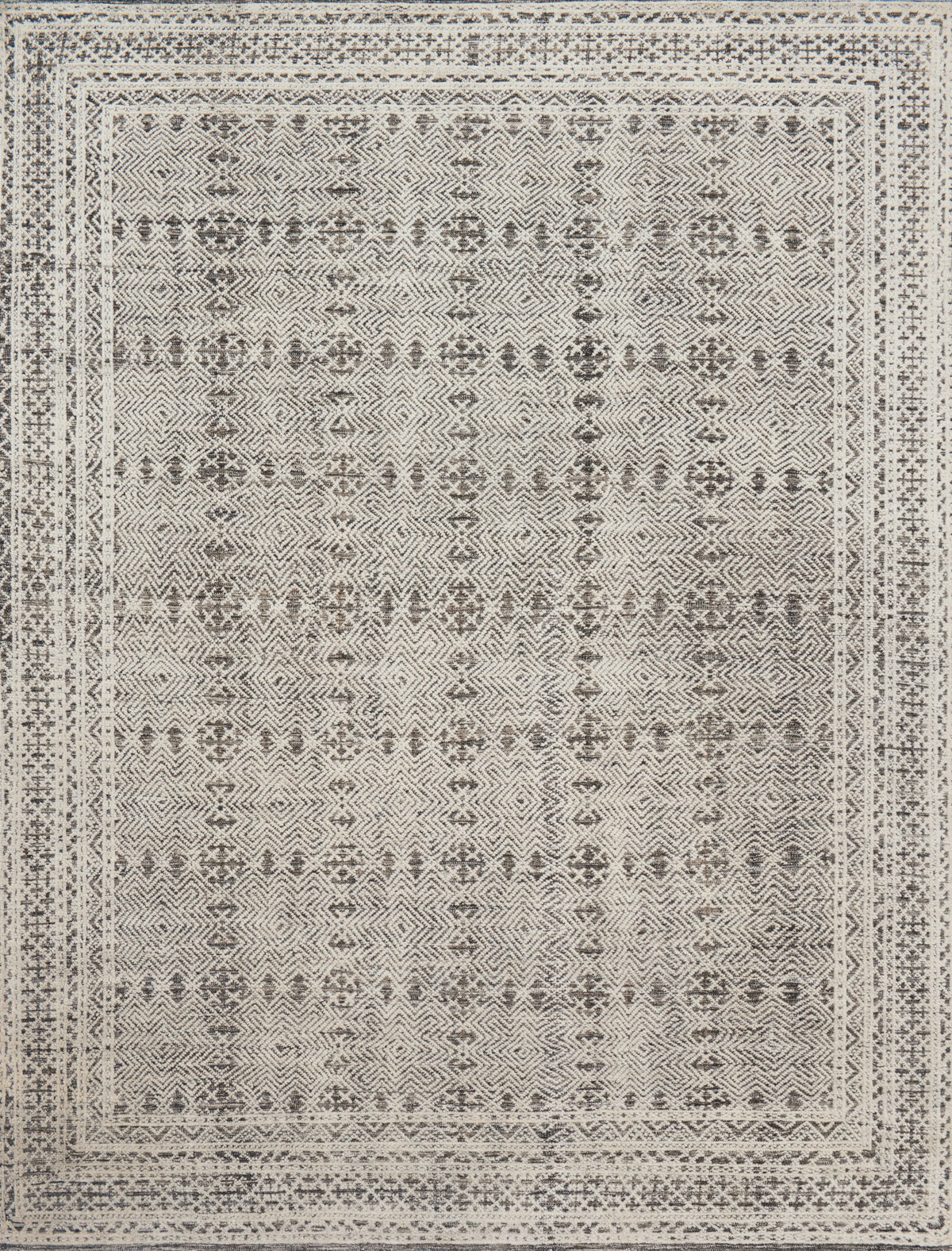 Grey Ivory 6' x 9' Rug B967550