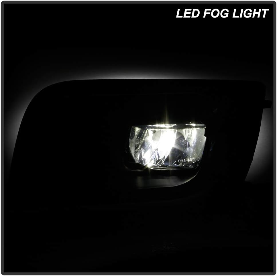 Front Bumper LED Fog Lights Driving Lamps Pair Set Assembly Left Right F988981