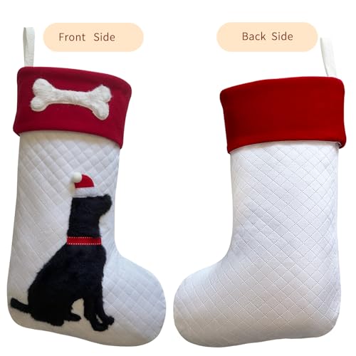 20 inch Dog Christmas Stockings L8655