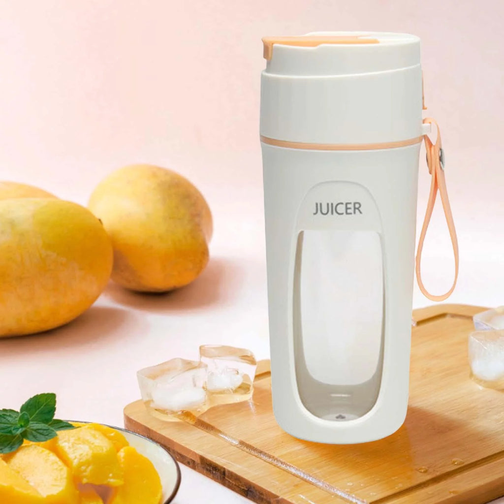 Orange 340ml Rechargeable Electric Juicer Cup R542