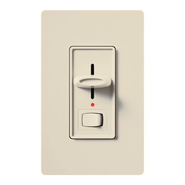 Single-Pole Dimmer with Locator Light, Light Almond W894