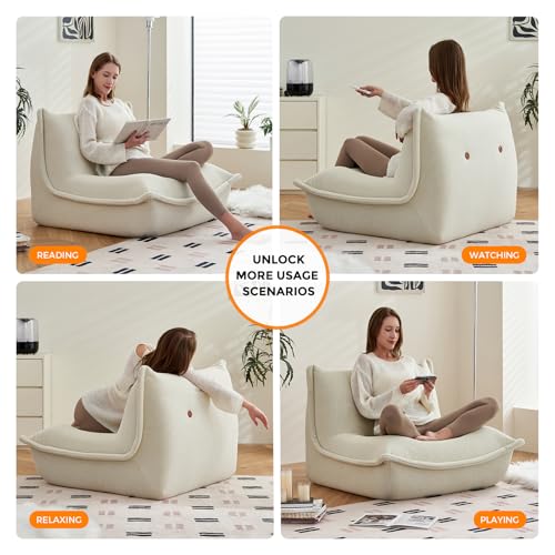 Giant Memory Foam Bean Bag Chair Sofa Couch P210423