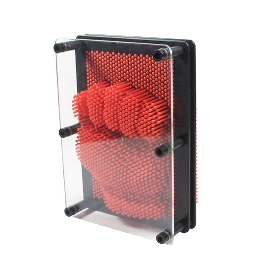 Large Size Red 3-Dimensional Pin Art Board Toy L824558
