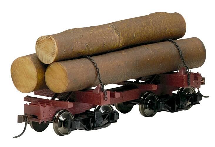 On30 Skeleton Log Car E477065