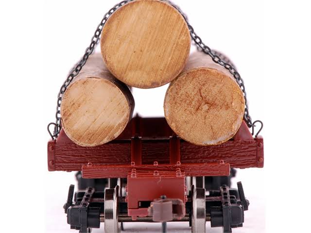 On30 Skeleton Log Car E477065