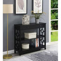Black Console Table X595