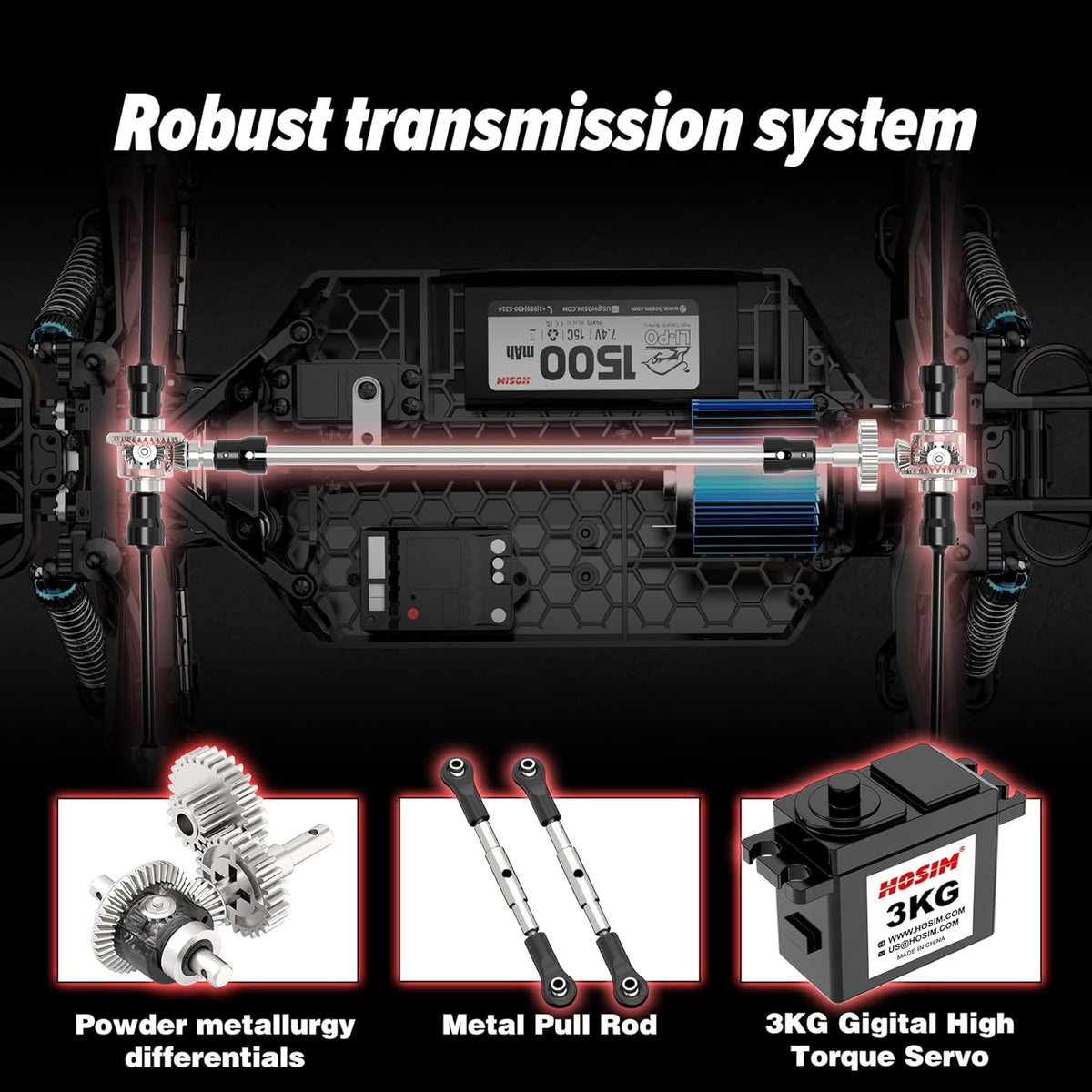 1:10 Brushless RC Truck X74045