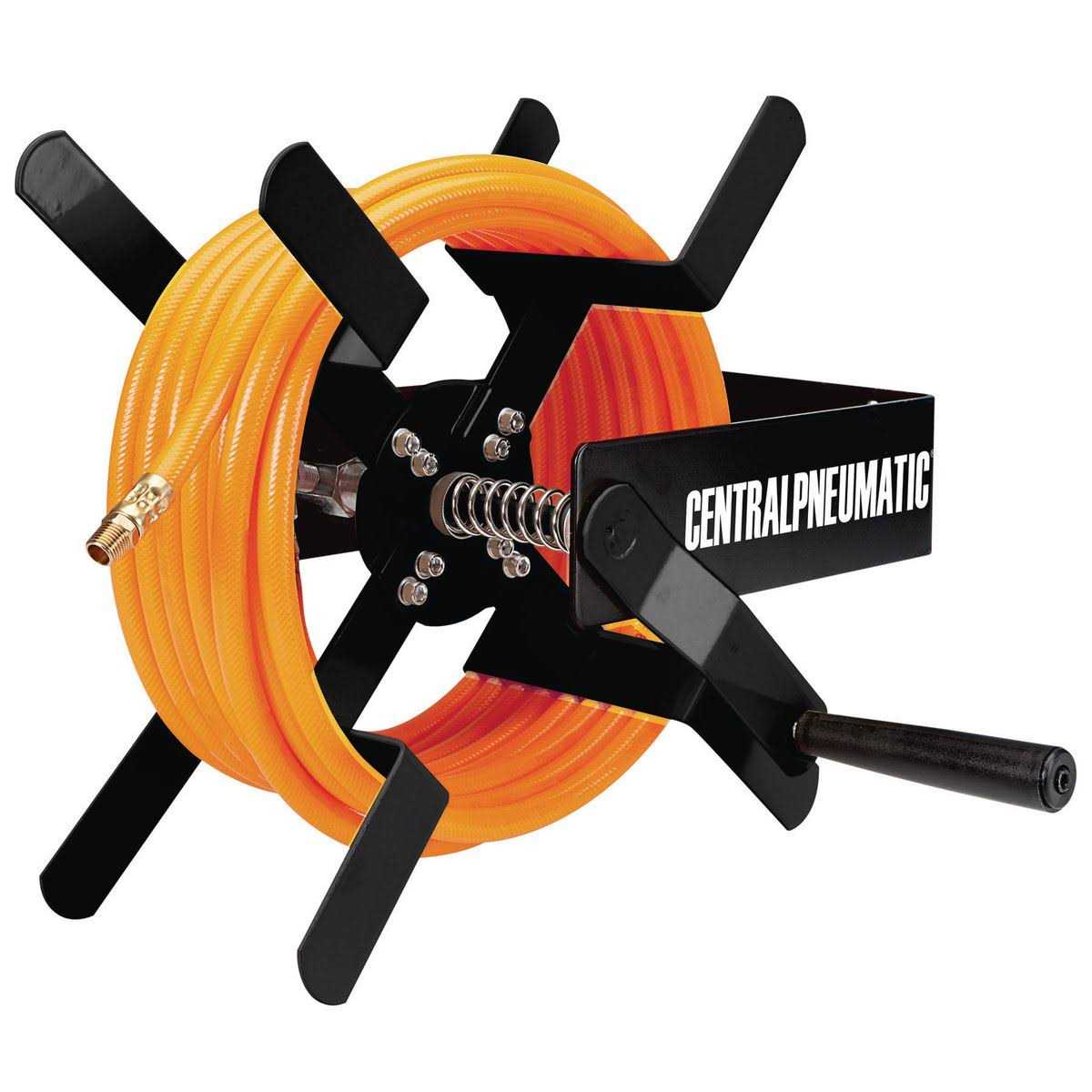 100 ft. Manual Steel Air Hose Reel X48668