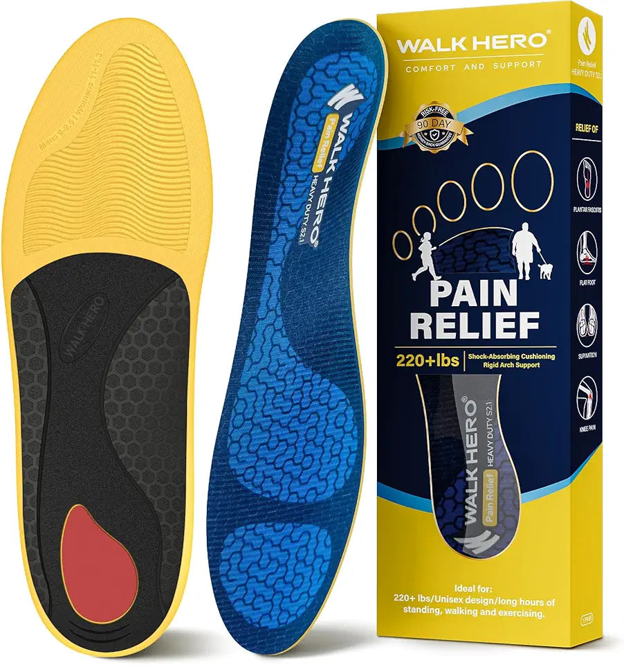Heavy Duty High Arch Support Insoles T815557