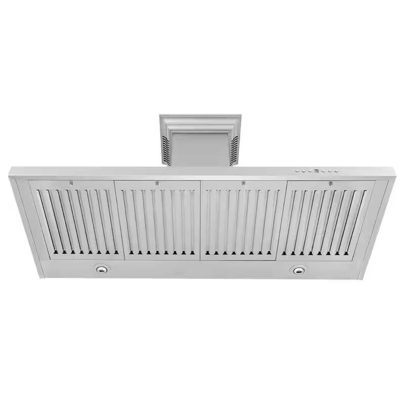 48 in. 400 CFM Ducted Wall Mount Range Hood in Stainless Steel G2160