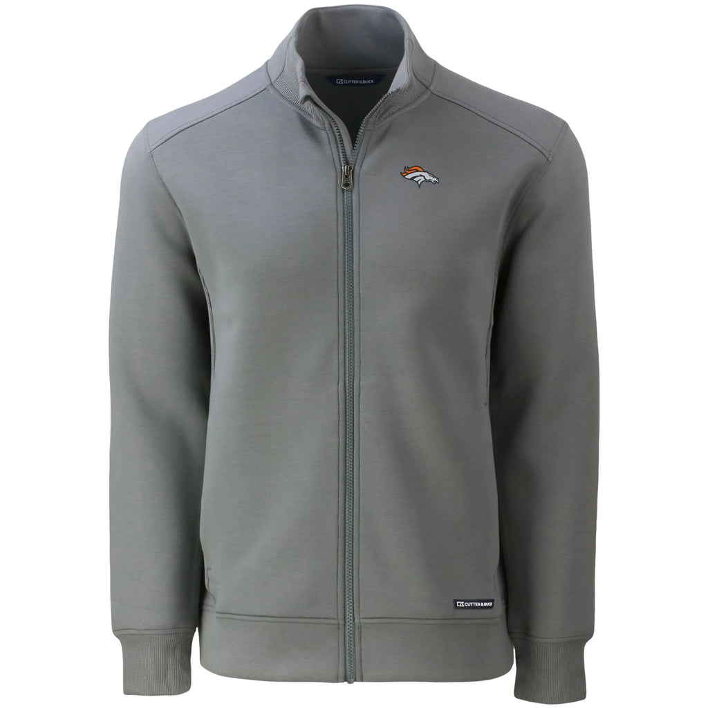 Gray Denver Broncos Full-Zip Jacket Q61290