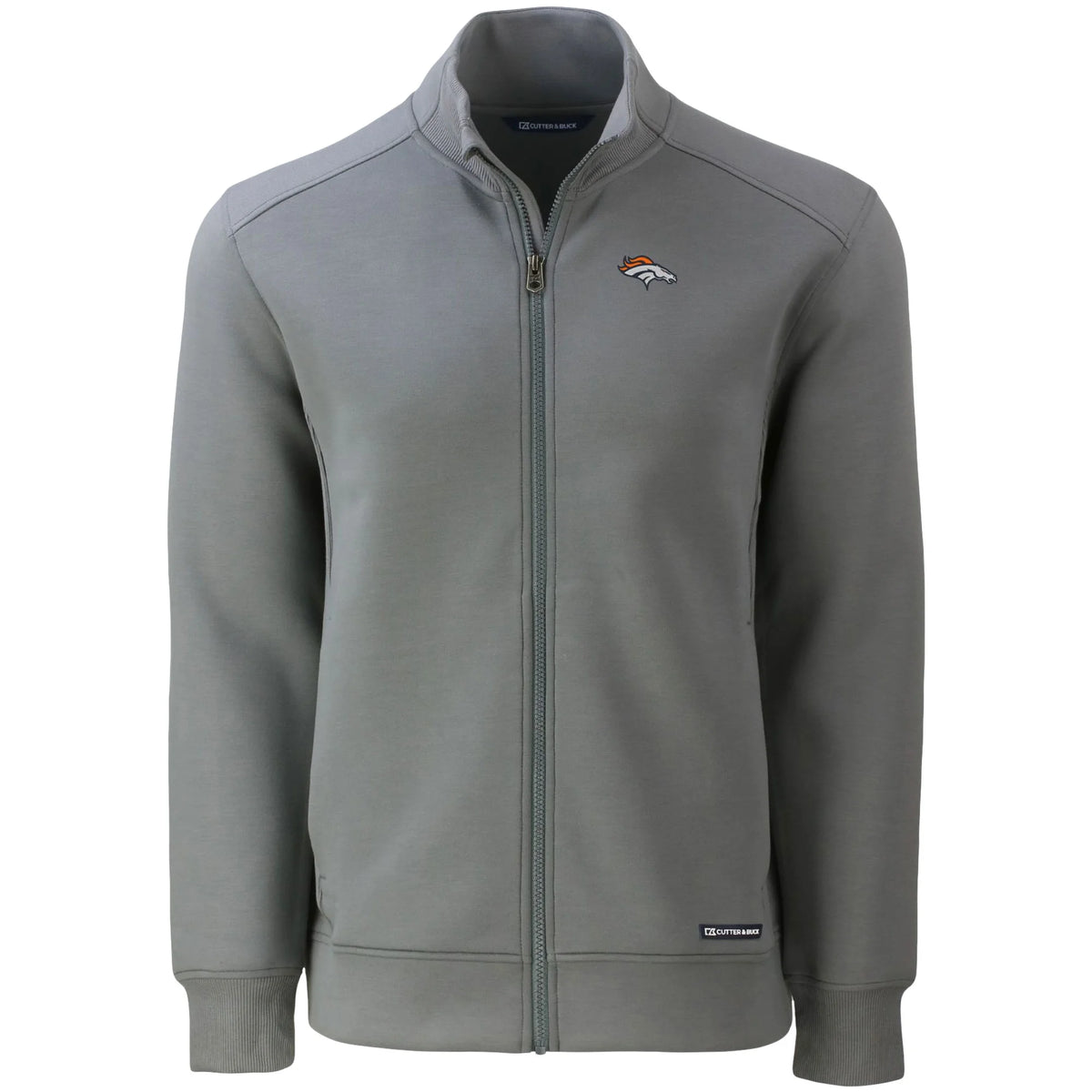 Gray Denver Broncos Full-Zip Jacket Q61290