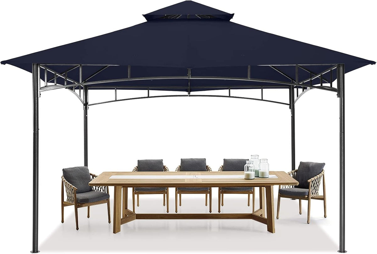 11x11 Navy Blue Outdoor Gazebo N22551