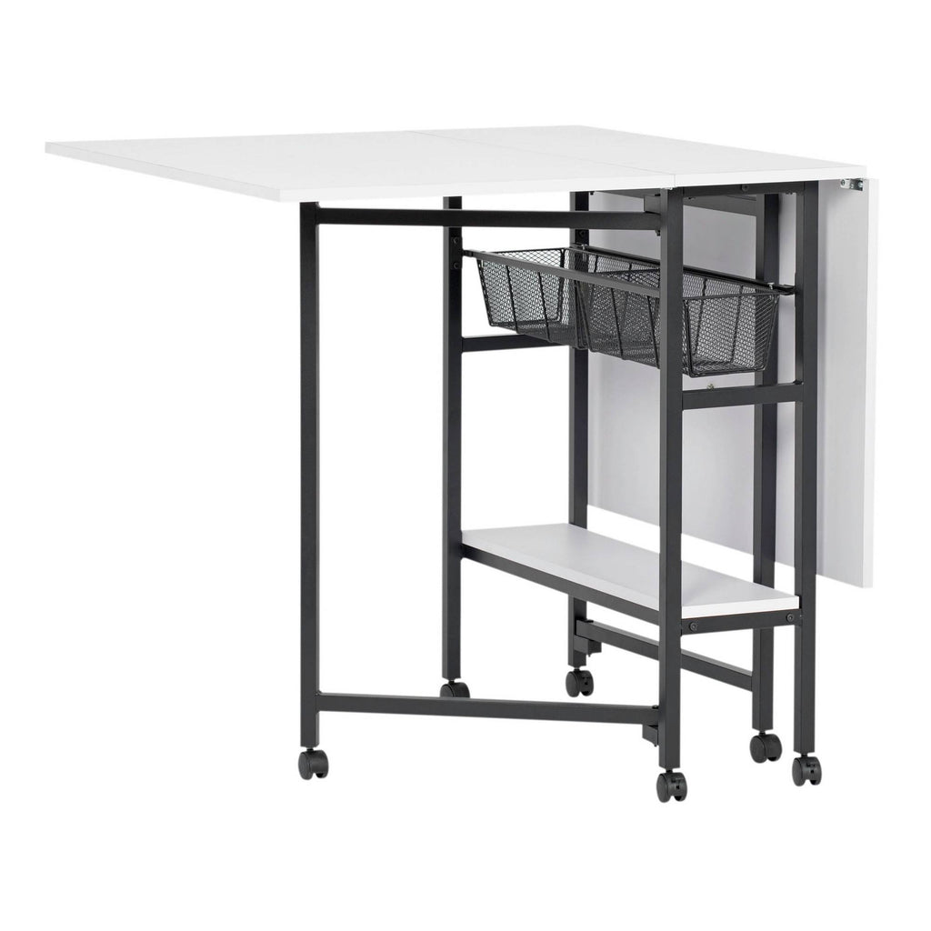 Standing Height Craft/Cutting Table with Baskets (36x22 H) P99831