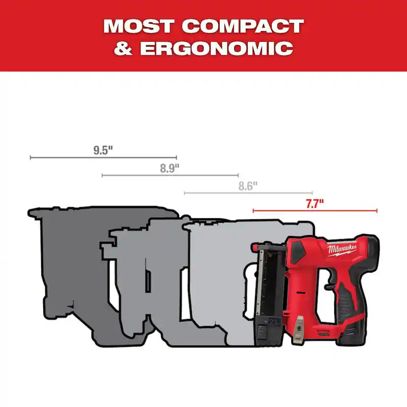 12-Volt 23-Gauge Cordless Pin Nailer with 2.0 Ah Battery U1945