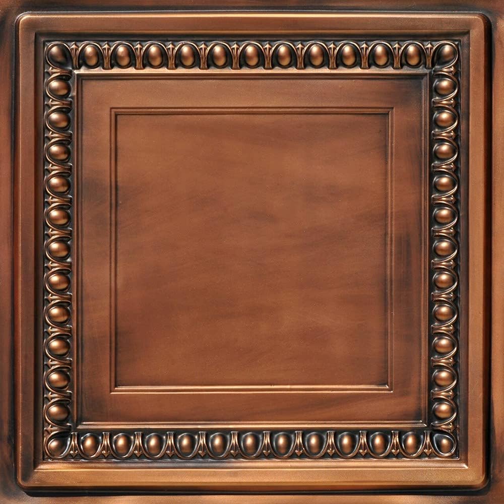 PVC 2' x 2' Glue-up or Lay-in Ceiling Tile, White Matte, 25 T304767