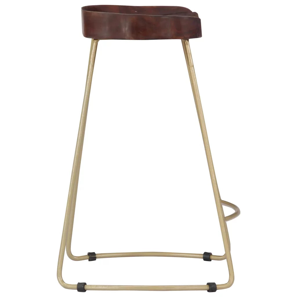 Solid Mango Wood Bar Stools 2 pcs B248556