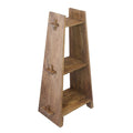 Acacia Wood 3-Tier A-Frame Bookcase G616954
