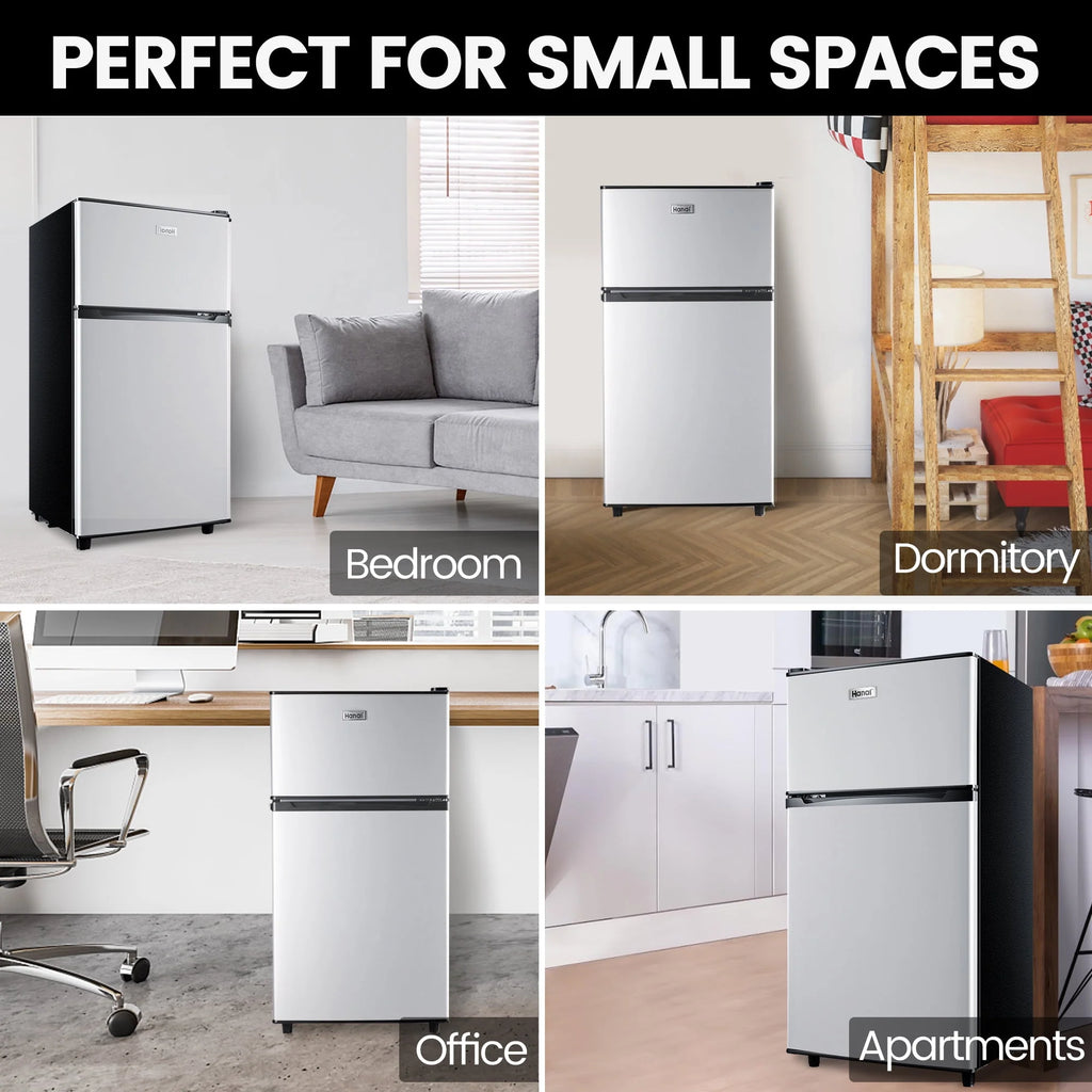 3.5 Cu ft Two Door Mini Fridge E98323