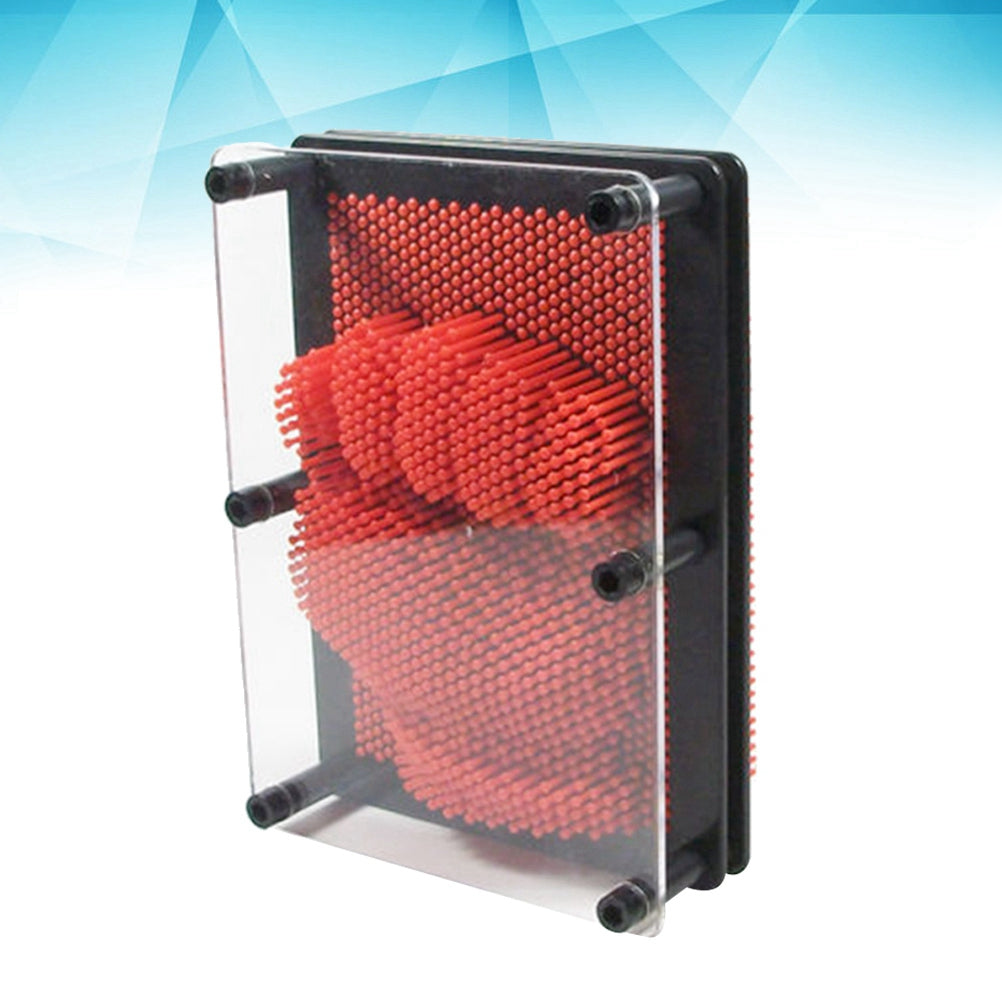 Large Size Red 3-Dimensional Pin Art Board Toy L824558
