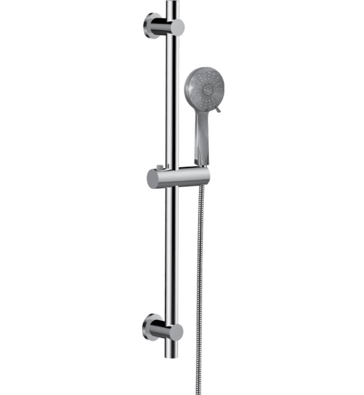 Polished Chrome Hand Shower with Slide Bar V19807