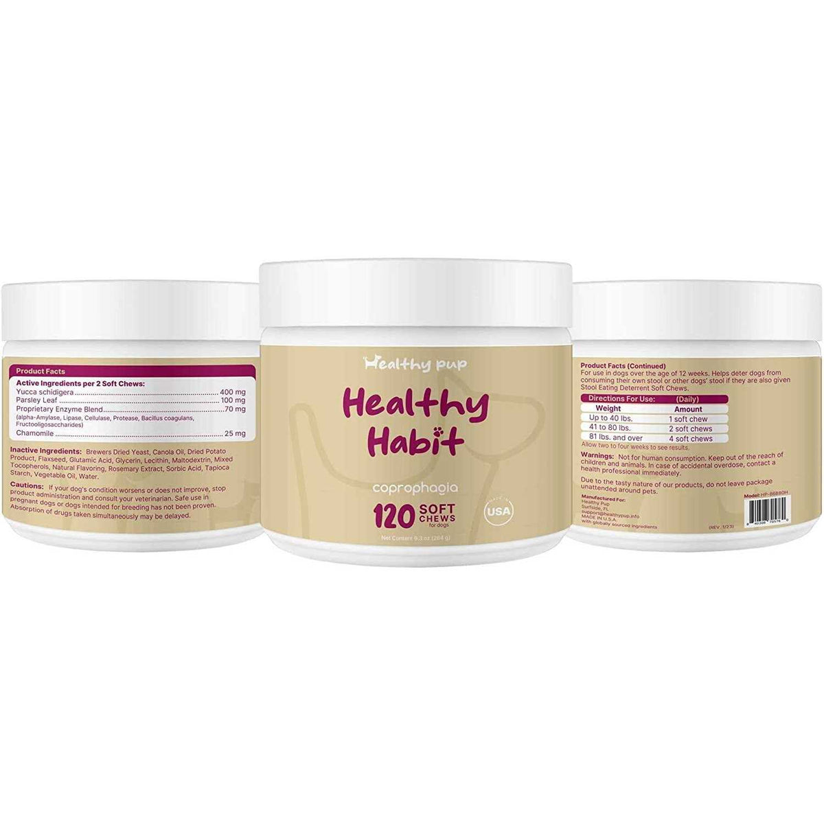 Coprophagia Supplement for Dogs Z209333
