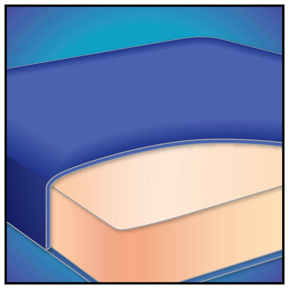 Medium-Firm Foam RV Bunk Mattress 75 x 54 R609474
