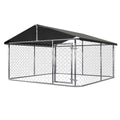 Outdoor Dog Kennel Dog Playpen with Galvanized Chain Link S4326