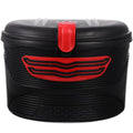 Red Electric Mountain Bike Front Frame Hanging Plastic Storage Basket with Lock U7248