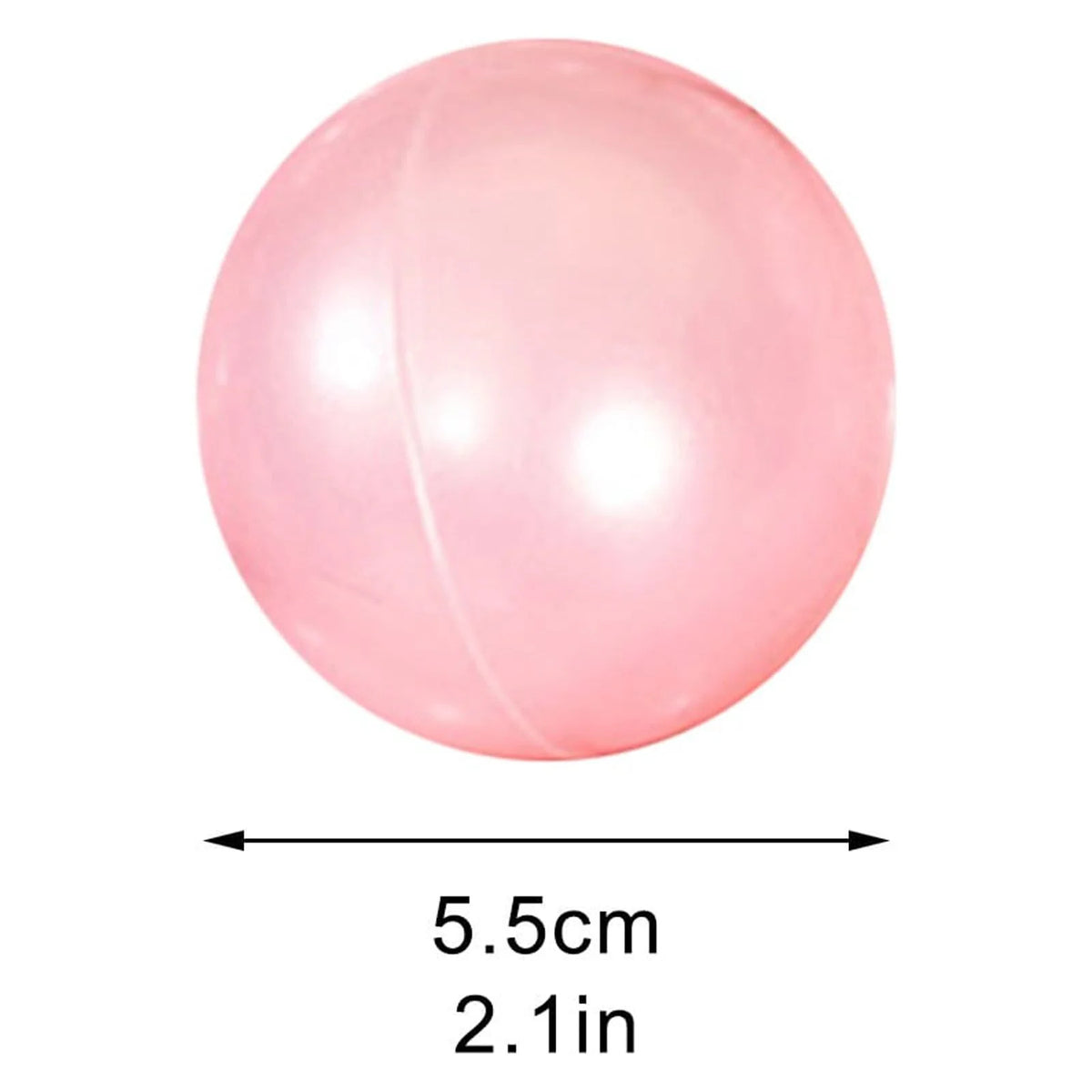 50PCS Soft Plastic Ocean Balls for Play Pool F8496