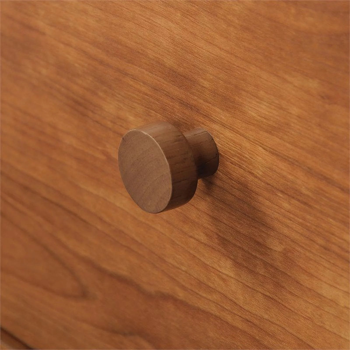 Cherry Finish Nightstand with Drawer S252887