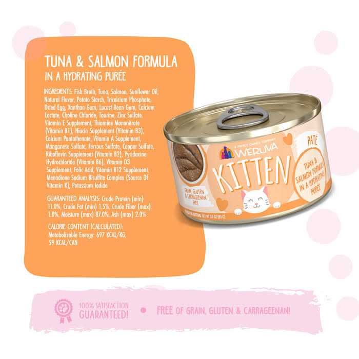 Kitten Tuna & Salmon Formula Cat Food N962625