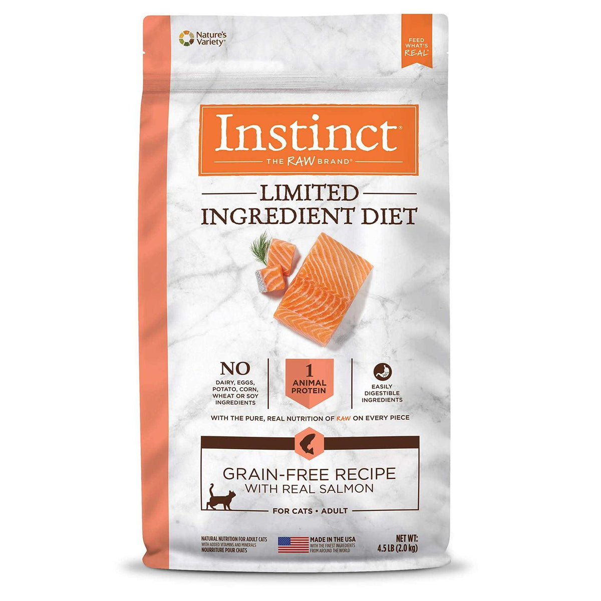 Grain Free Salmon Dry Cat Food T53045