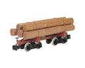 On30 Skeleton Log Car E477065