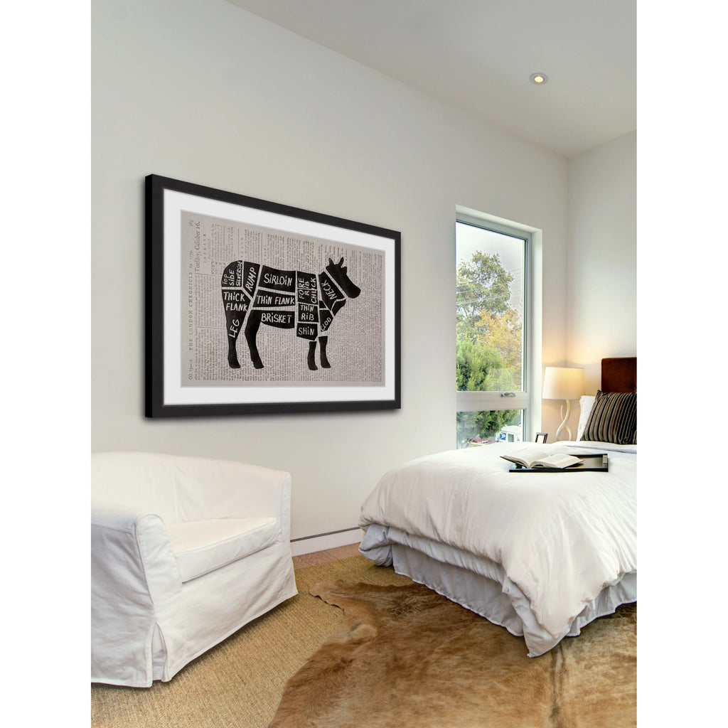 Framed Painting Print W9447