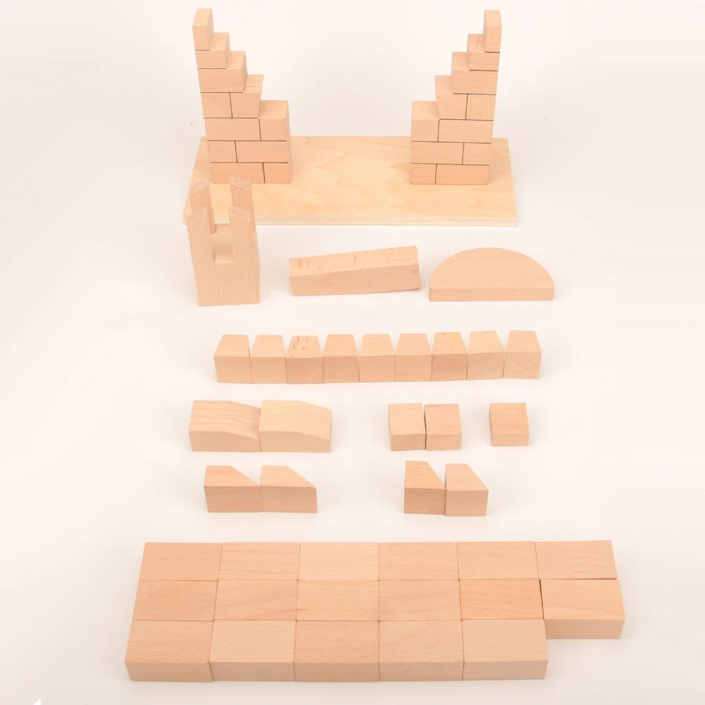 Roman Arch Bridge Stacking Building Block Wooden Stacking Block Game P7792