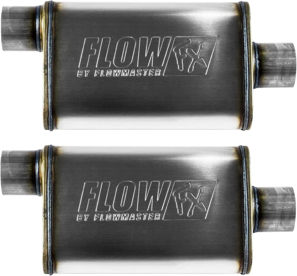409S 3.00 Offset In / 3.00 Center Out Muffler (2 Pack) D184