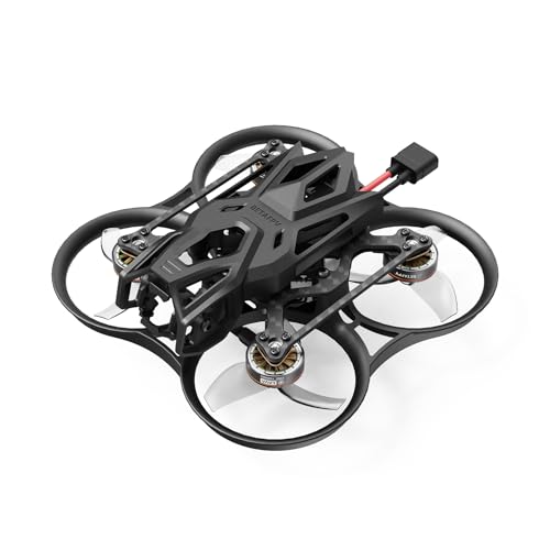 Brushless Whoop Quadcopter Pocket Drone with HD VTX Bracket for DJI O4 Air Unit F4 2-3S 20A FC LAVA 1102|14000KV Motor I34506