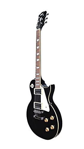 Black Solid-Body Electric Guitar Z4344