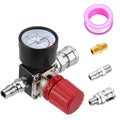 Air Compressor Pressure Regulator with Dial Gauge 0-175 psi E910591