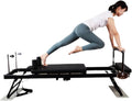 Foldable Pilates Reformer with Dual Resistance Springs and Cords G545
