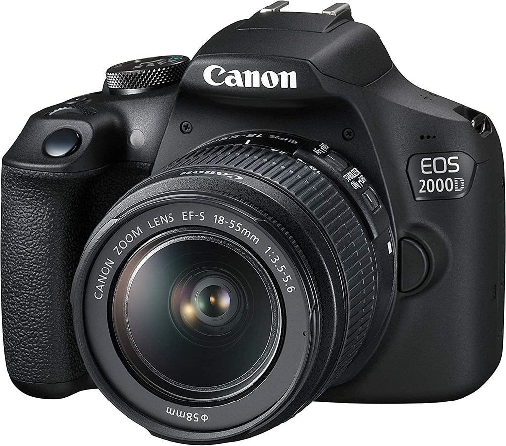 Black DSLR Camera with 18-55mm Lens 64GB Card Extra Battery S305