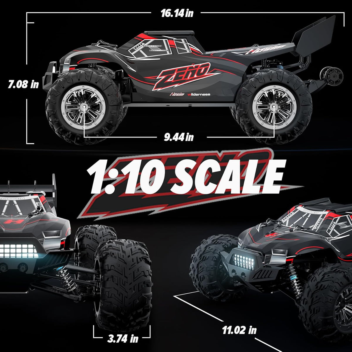 1:10 Brushless RC Truck X74045