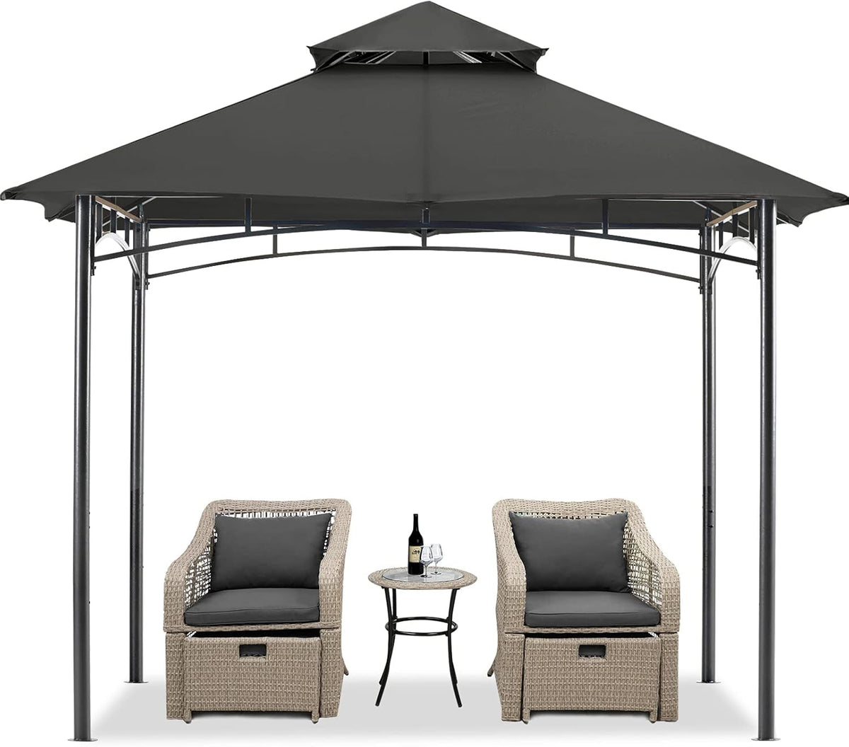 11x11 Navy Blue Outdoor Gazebo N22551