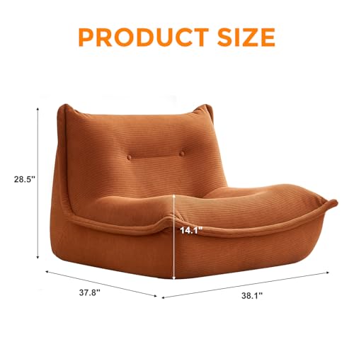 Giant Memory Foam Bean Bag Chair Sofa Couch P210423
