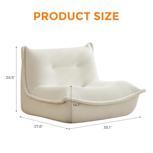 Giant Memory Foam Bean Bag Chair Sofa Couch P210423