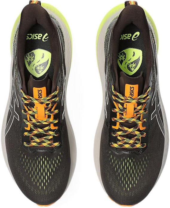 Men's GT-2000 12 Trail Running Shoes, 15, Nature Bathing/NEON Lime R314