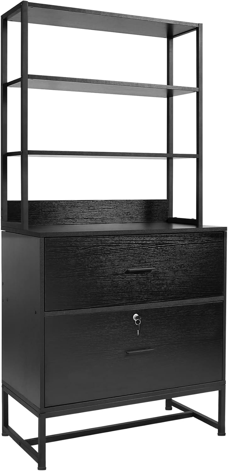 2 Drawer File Cabinet with Lock E232