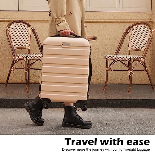 4 Piece Hardshell Spinner Suitcase Set with TSA Lock S254070